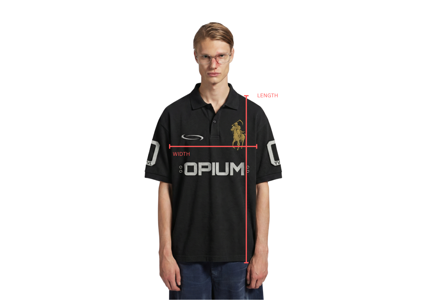 OPIUM 00 OVERSIZED POLO – OPIUM 00 POLO OPIUM 00 OVERSIZED POLO – OPIUM 00 POLO