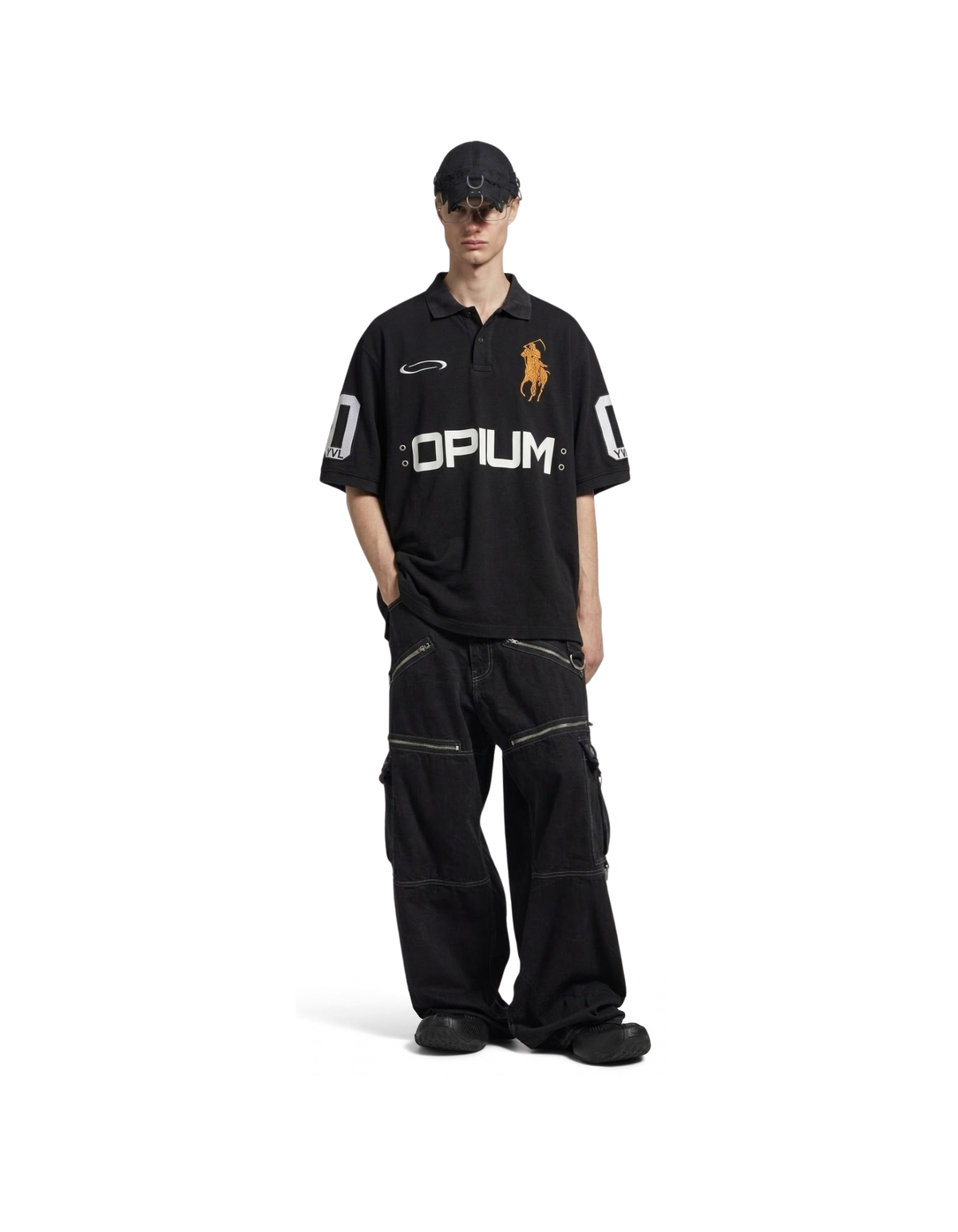 OPIUM 00 OVERSIZED POLO - MADE IN TOKYO, JAPAN – OPIUM 00 POLO
